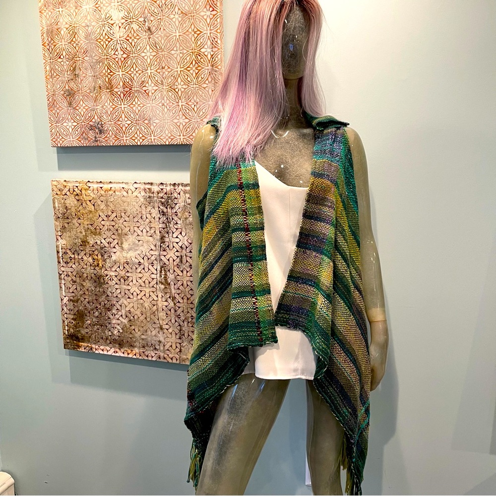 Hand Woven Spring Tunic / Vest